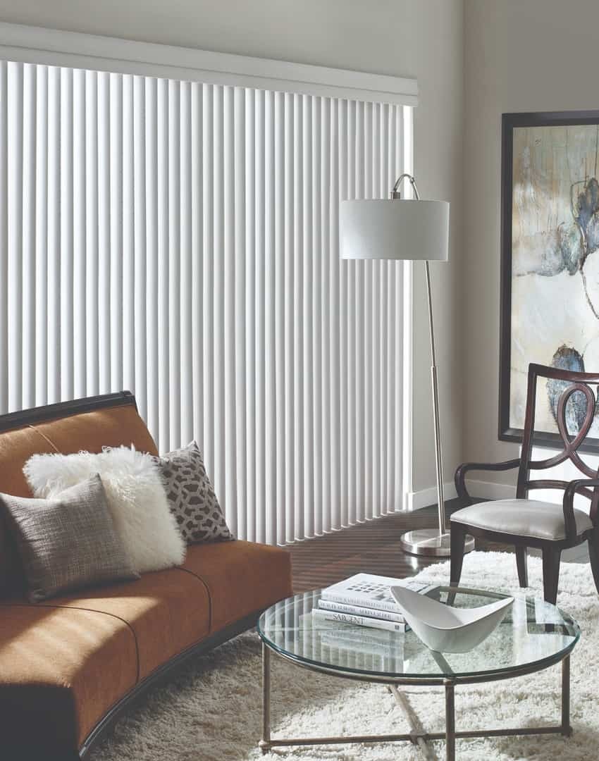 Choosing the Perfect Vertical Blinds - Hunter Douglas Cadence® Soft Vertical Blinds near Santa Rosa, California (CA)