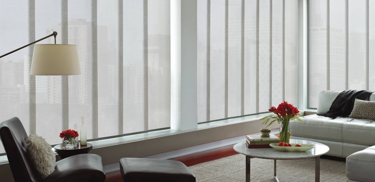 Hunter Douglas Skyline® Panel-Track Blinds near Santa Rosa, California (CA)